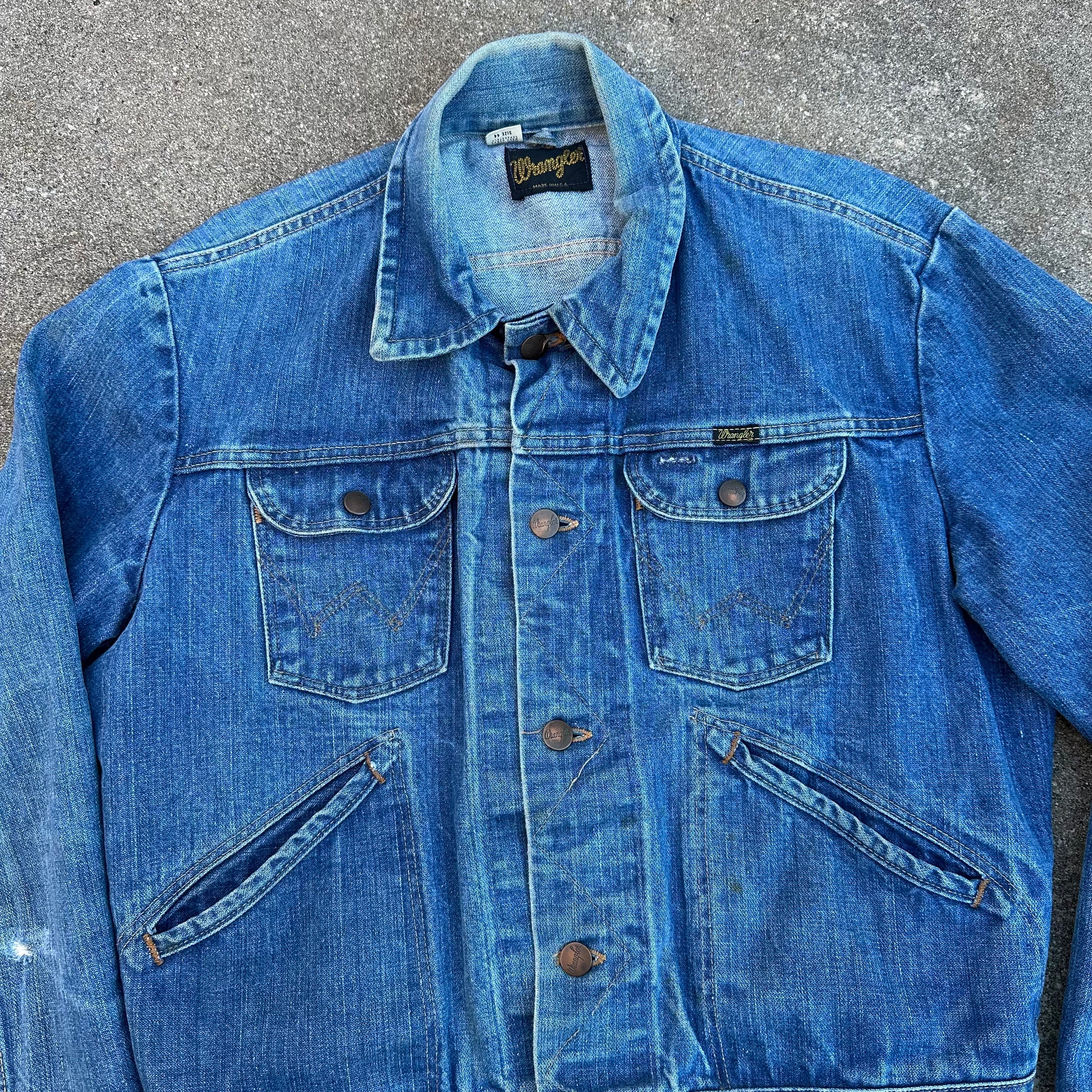 1970’s Wrangler 124MJ Denim Jacket Size 44
