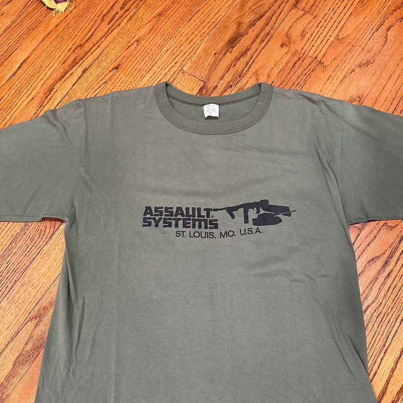 1980’s Assault Systems T-Shirt Large