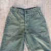 1950/60's First Pattern OG-107 Fatigue Pants 26” - 29” x 30”