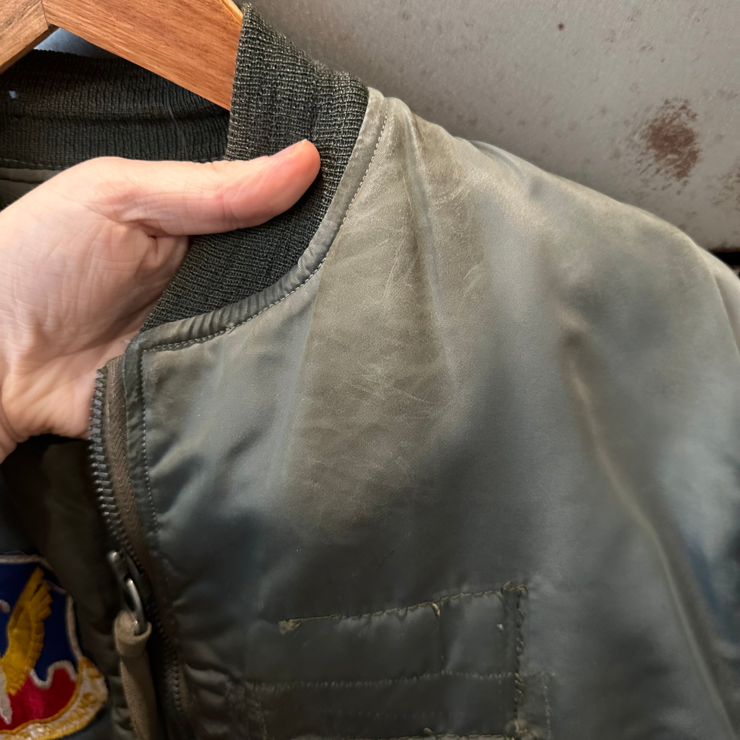 1950’s First Pattern MA-1 Flight Jacket Medium