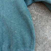 1940’s St Michael Sportswear Herringbone Cotton Full Zip Sweatshirt Size 40