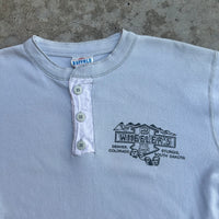 1980’s Harley Davidson Beach Club Short Sleeve Henley T-Shirt Medium