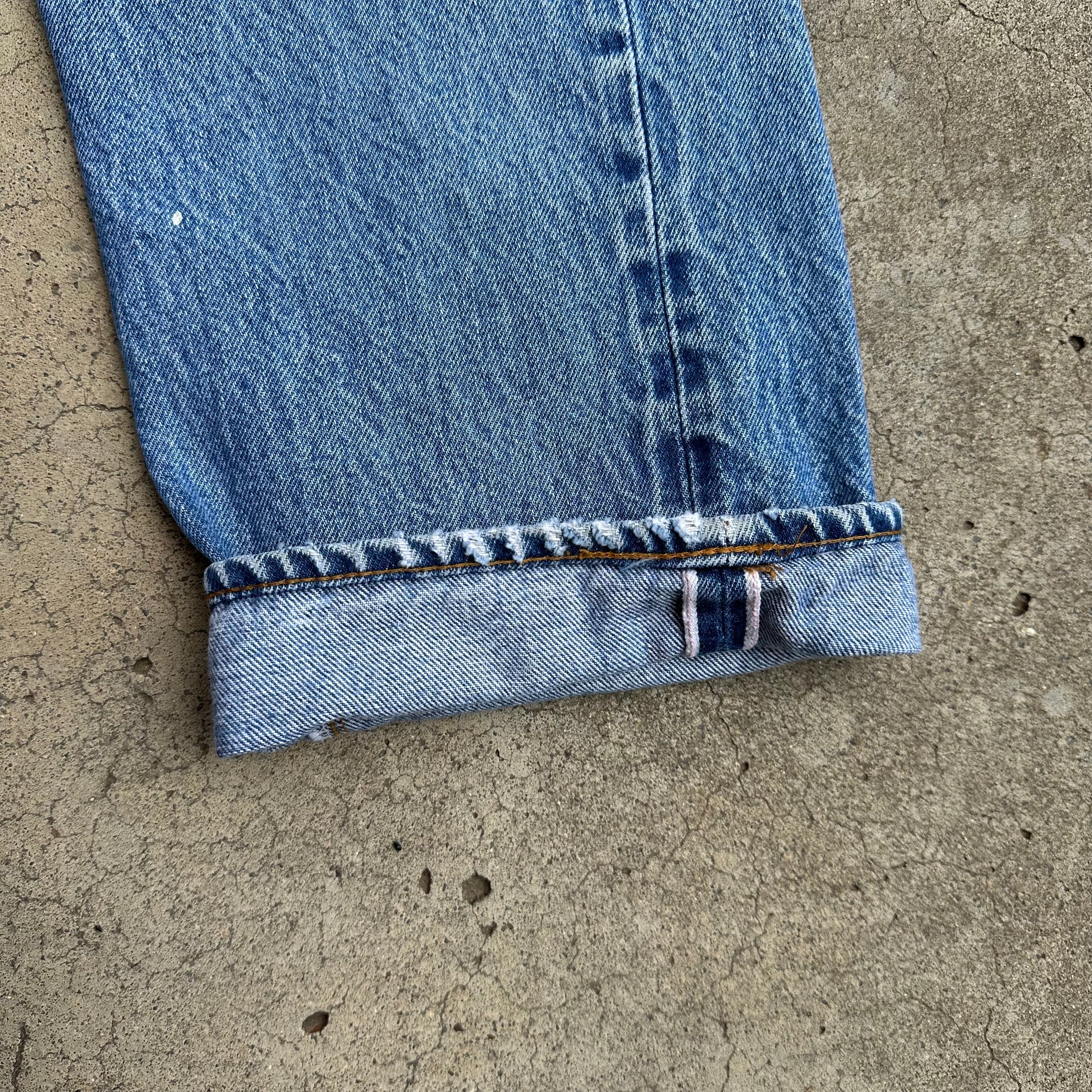 1980’s Levi’s 501 Selvedge Denim Jeans 29” Waist