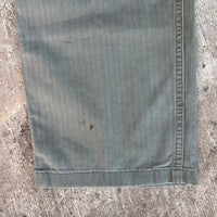 1940’s WWII US Army HBT Pants 32” Waist
