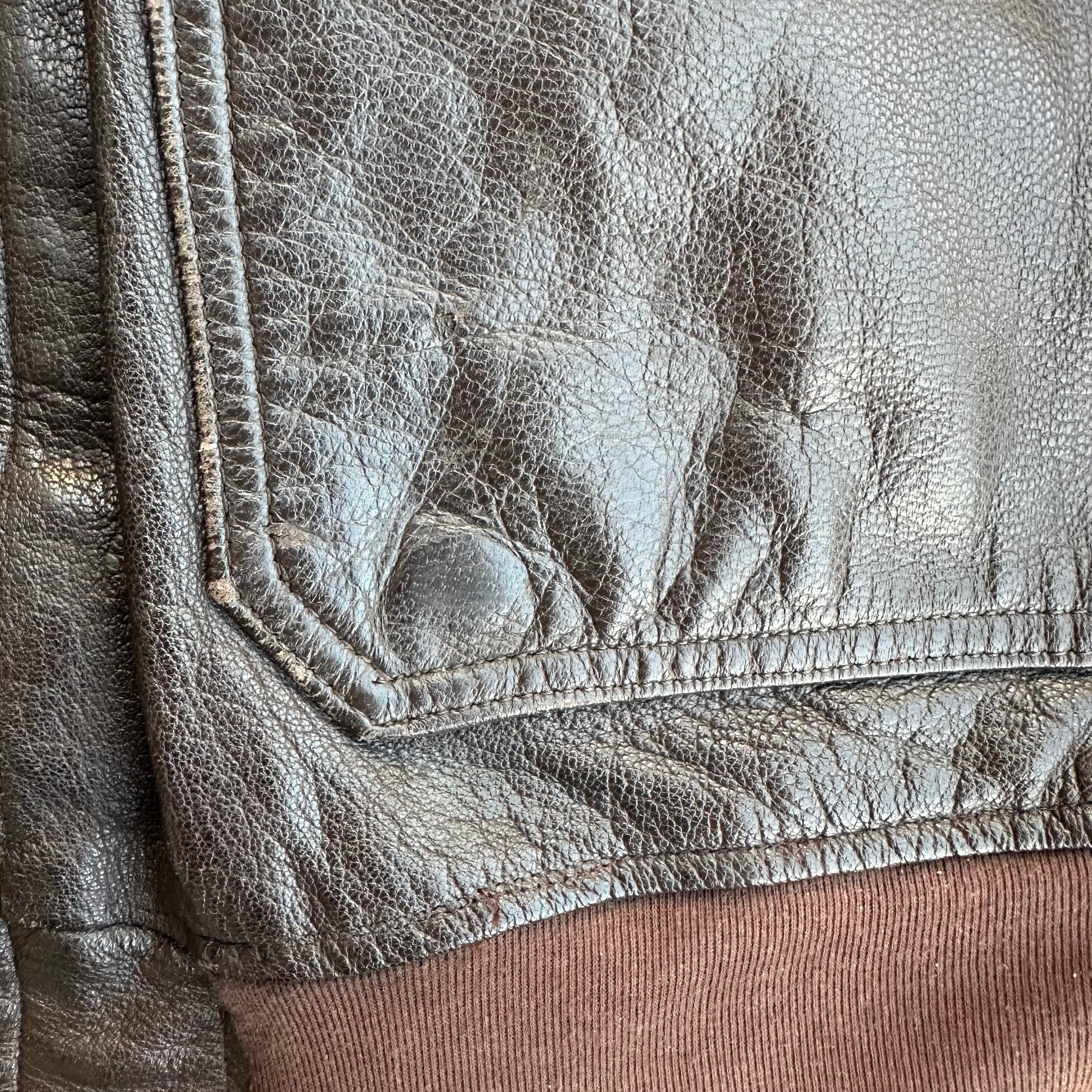 1960’s USN G-1 Leather Flight Jacket Size 40