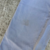 1960’s Tuf Nut Double Button Grey Cotton Work Pants 32” Waist