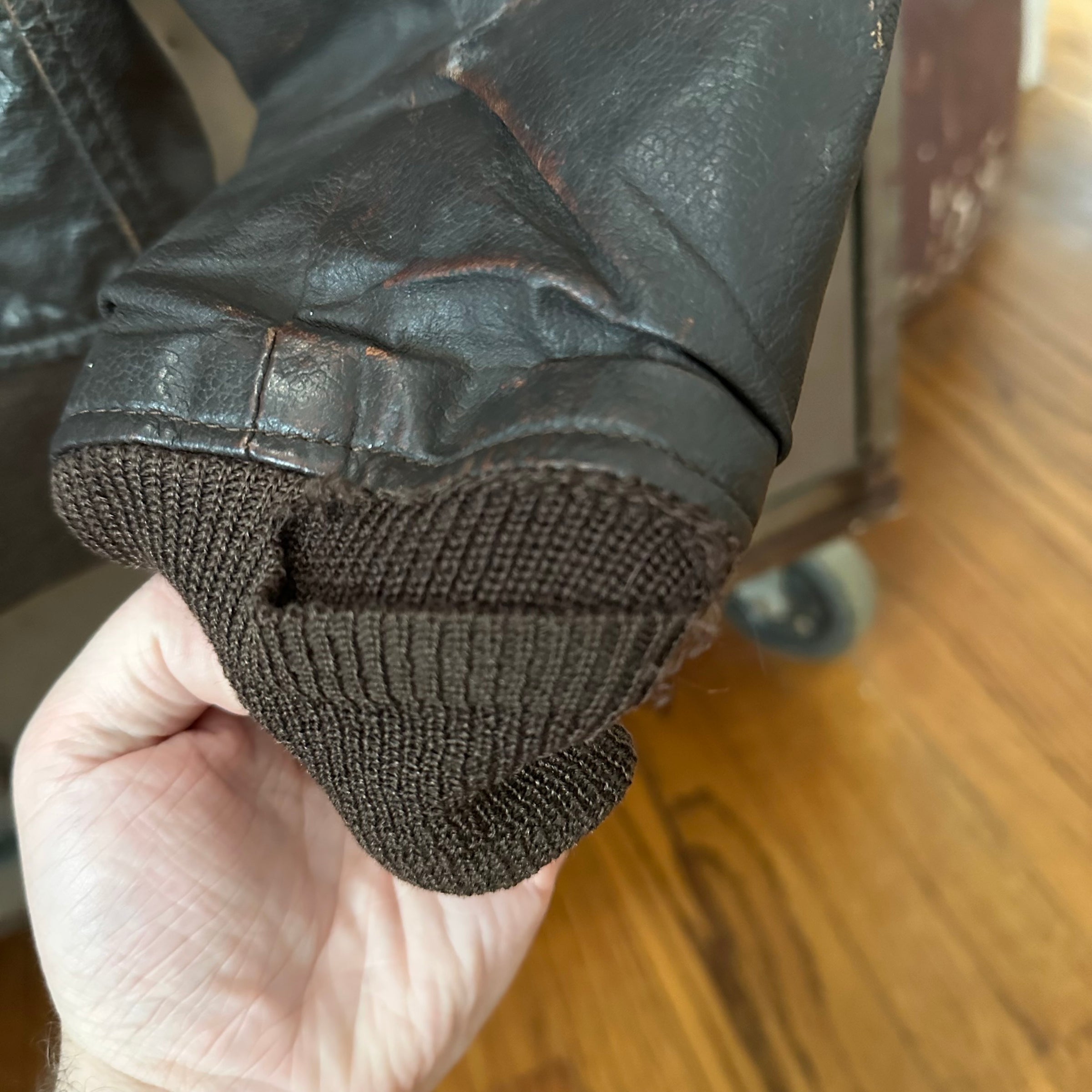 1980’s USN G-1 Leather Flight Jacket Size 44