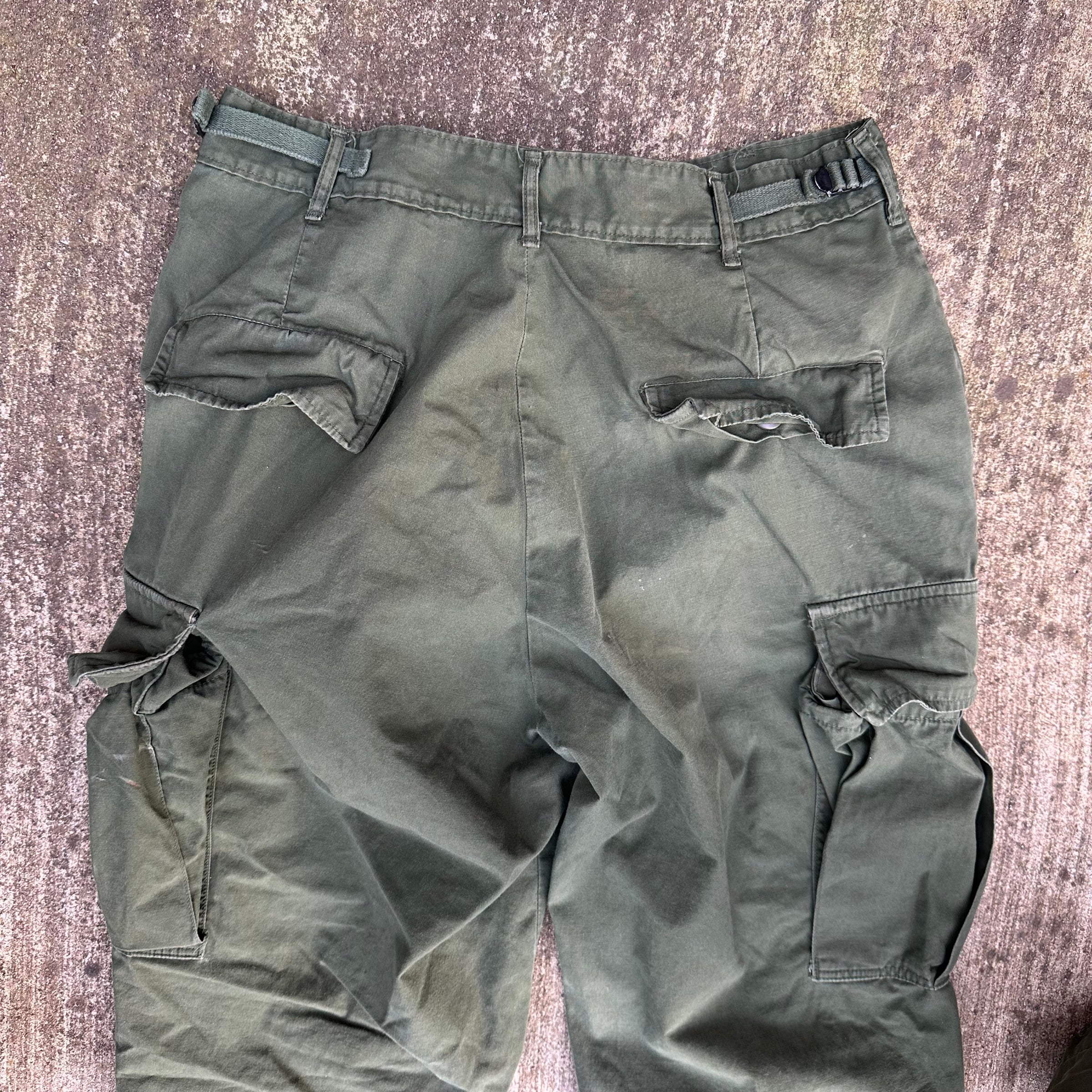 1960’s Vietnam War Poplin Jungle Pants Medium Short