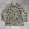 1970’s Saf-T-Bak Painted Duck Hunter Camo Jacket M/L