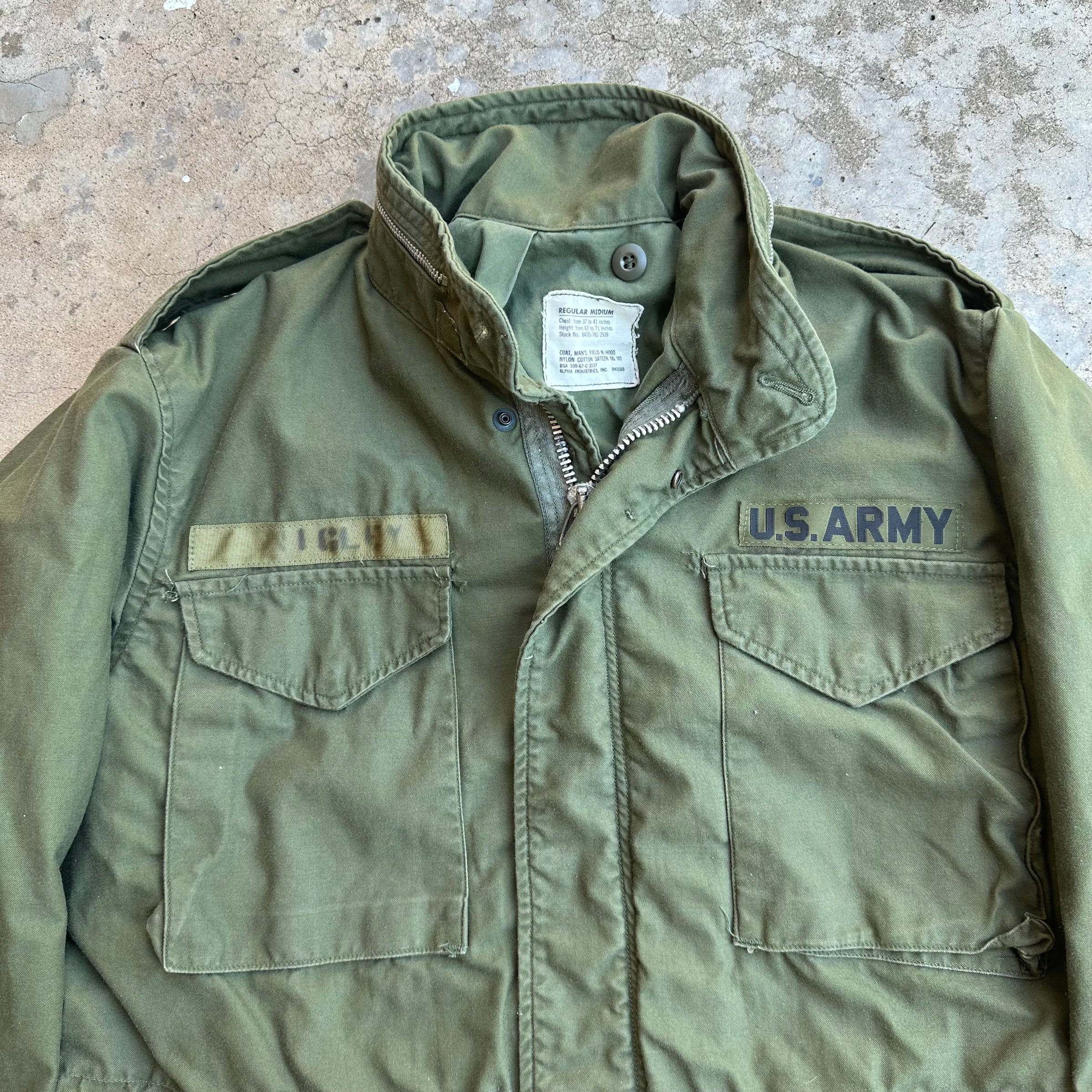 1960’s Mint Second Pattern M-65 Field Jacket Medium Regular