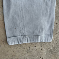 1950’s Anthony’s Buckhide Grey Sailcloth Cotton Work Pants 30” Waist
