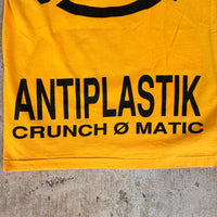 1990 Crunch-Ø-Matic Caution/Antiplastik 12” Promo T-Shirt XL