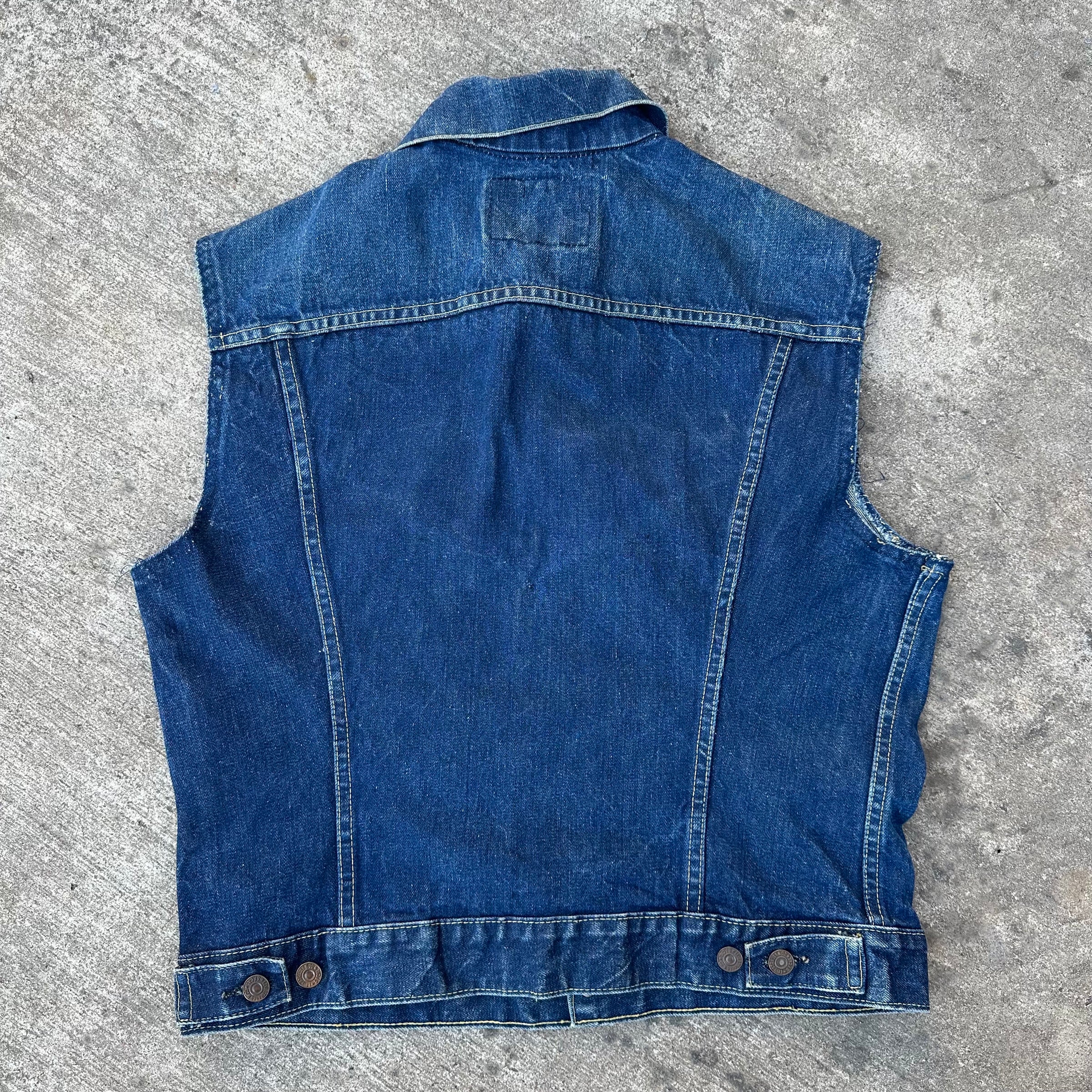 1960’s Levi’s 557 XX Denim Vest Size 44