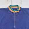 1990’s Eddie Bauer Cotton Quarter Zip Sweater Large