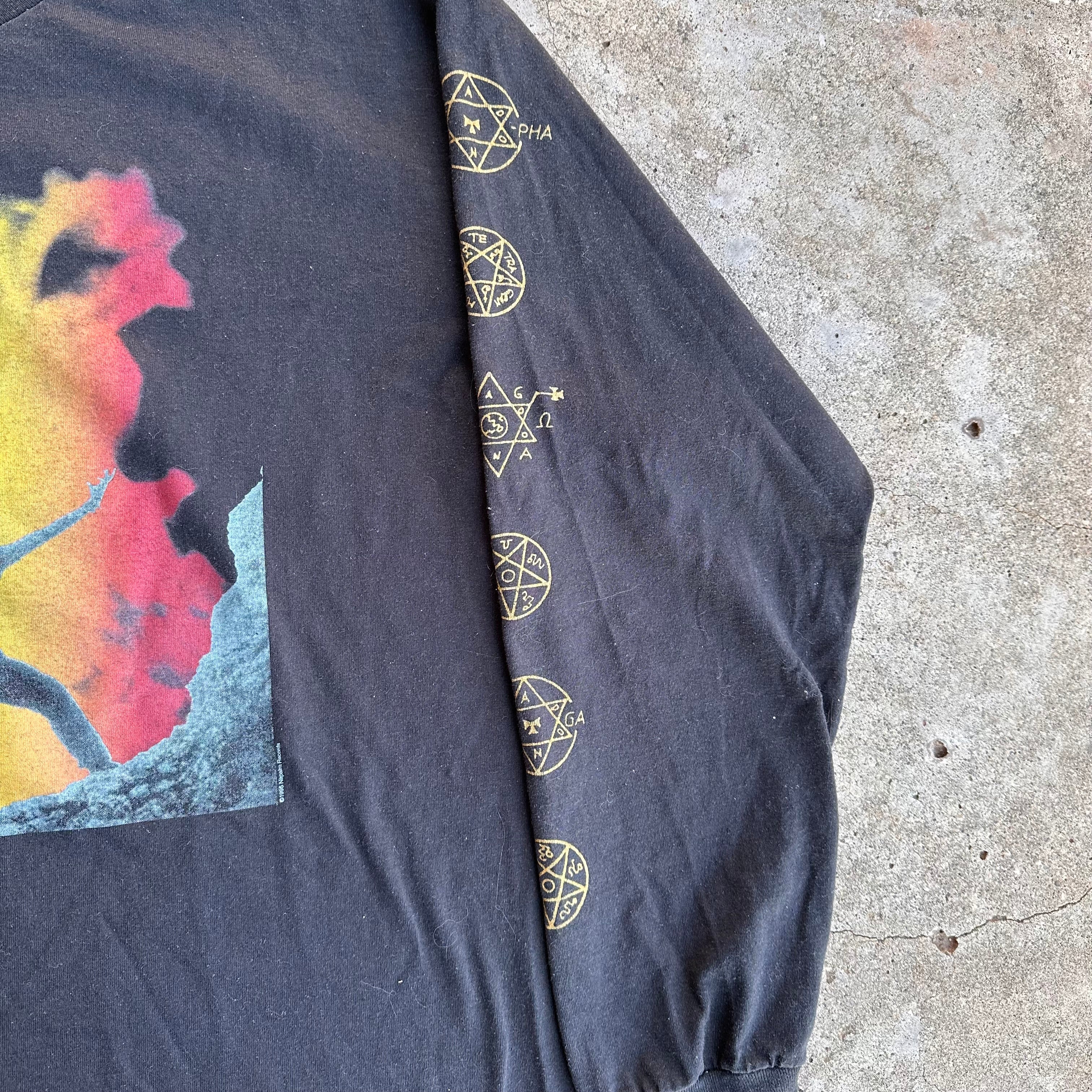 1995 Abigor Verwüstung: Invoke the Dark Age Album Longsleeve T