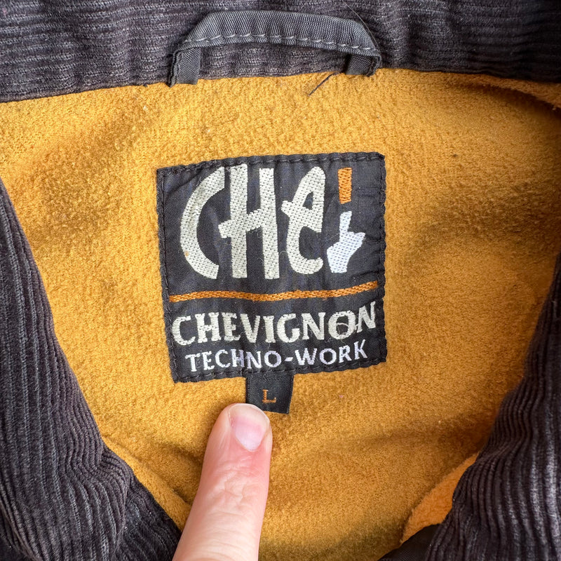 1990’s Chevignon Techno-Work Lined Jacket Large