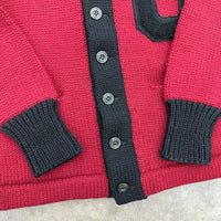 1930’s Mitchell & Ness Wool Cardigan Sweater Small