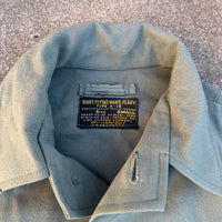 1950’s USAF Sage Green Type A-1B Heavy Flying Shirt Small