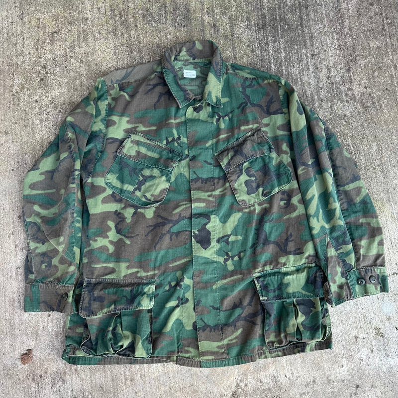 1960’s ERDL Camo Jungle Jacket Large Regular