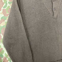 1940’s Mint WWII US Army 5 Button Wool Sweater
