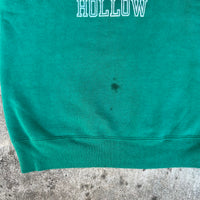 1960’s Camp Bobbin Hollow Flock Print Crewneck Sweatshirt