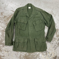 1960’s Vietnam War Experimental Test Sample Sateen Temperate Jungle Jacket Size 38R