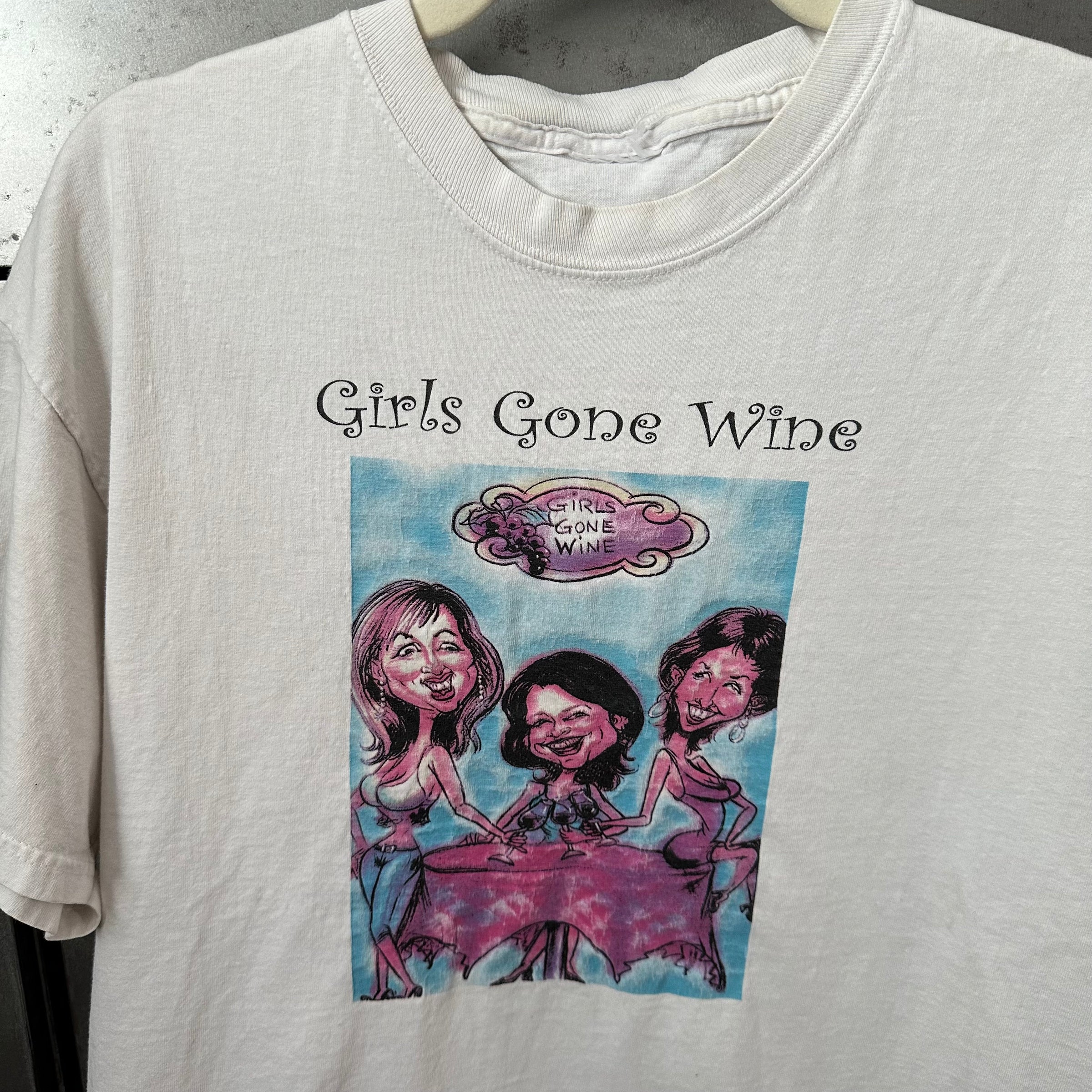 2000’s Girls Gone Wine T-Shirt Medium
