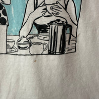 1980’s Roy Lichtenstein Flying Fish Pop Art T-Shirt Large