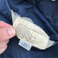 1980’s Spiewak & Sons MA-1 Flight Jacket Size 42 Tall