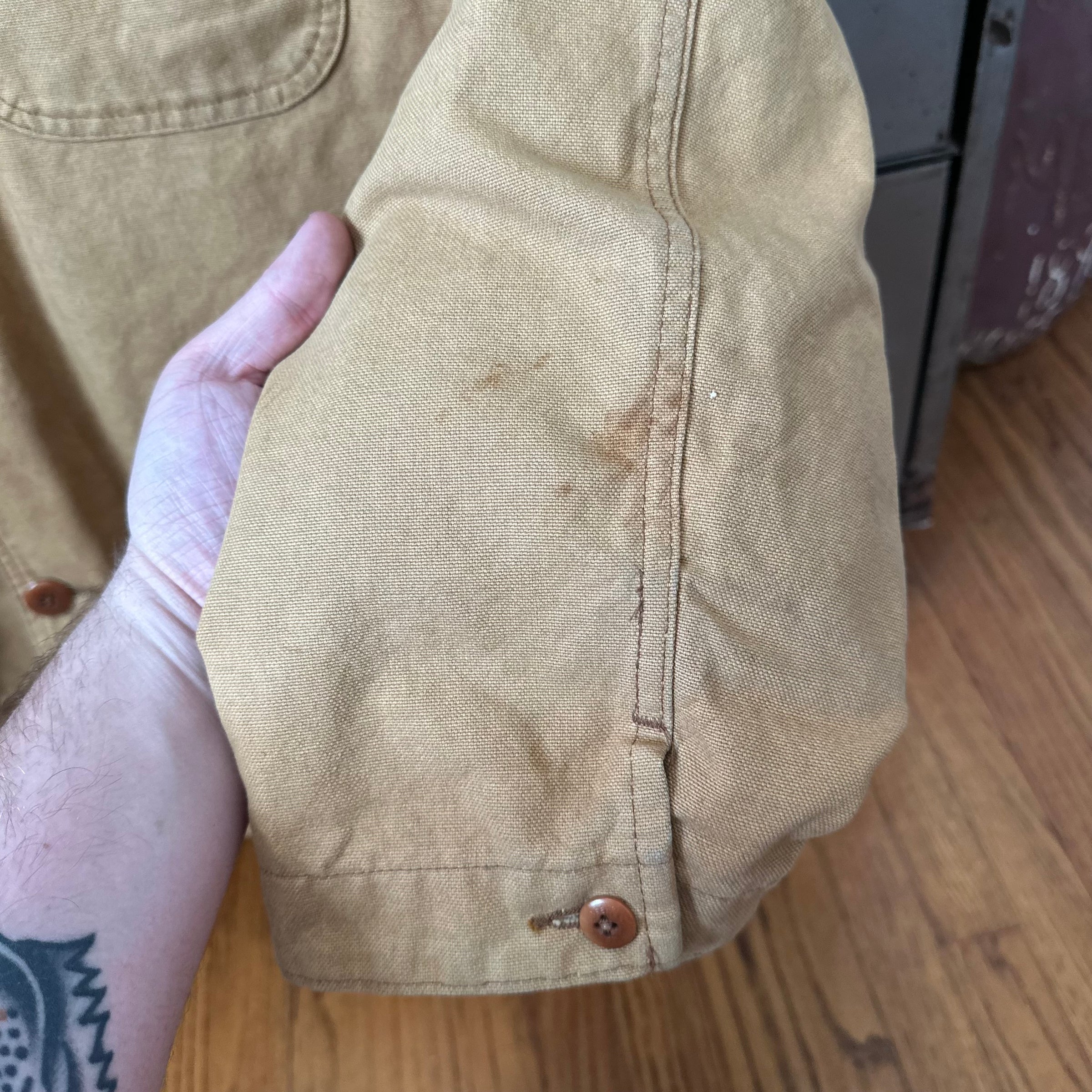 1980’s LL Bean Flannel Lined Barn Coat XL