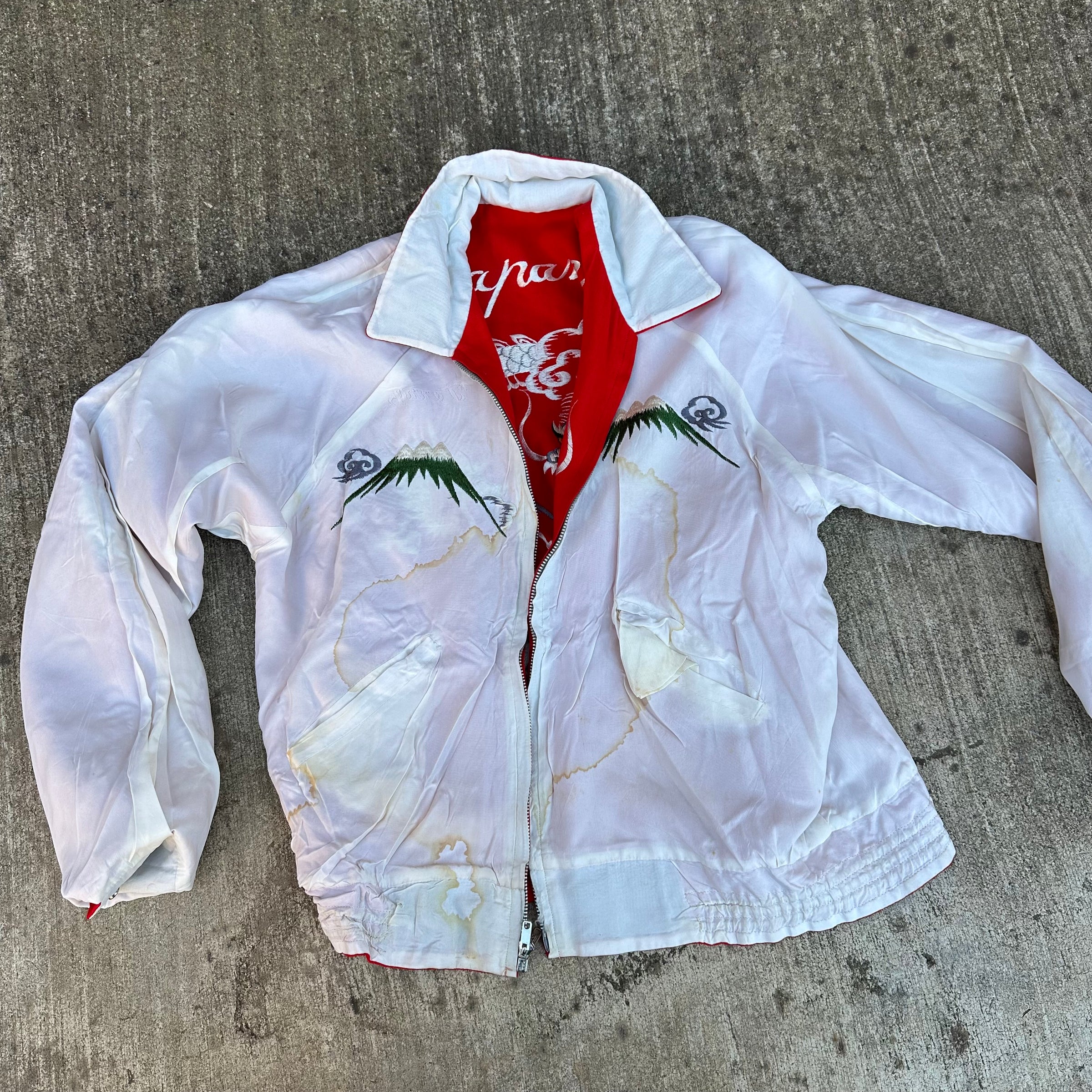 1950’s/60’s Japan & Korea Reversible Military Souvenir Jacket Medium