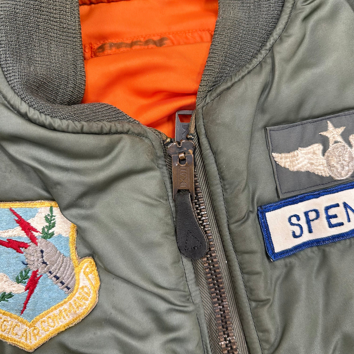 1960’s USAF MA-1 Flight Jacket Small