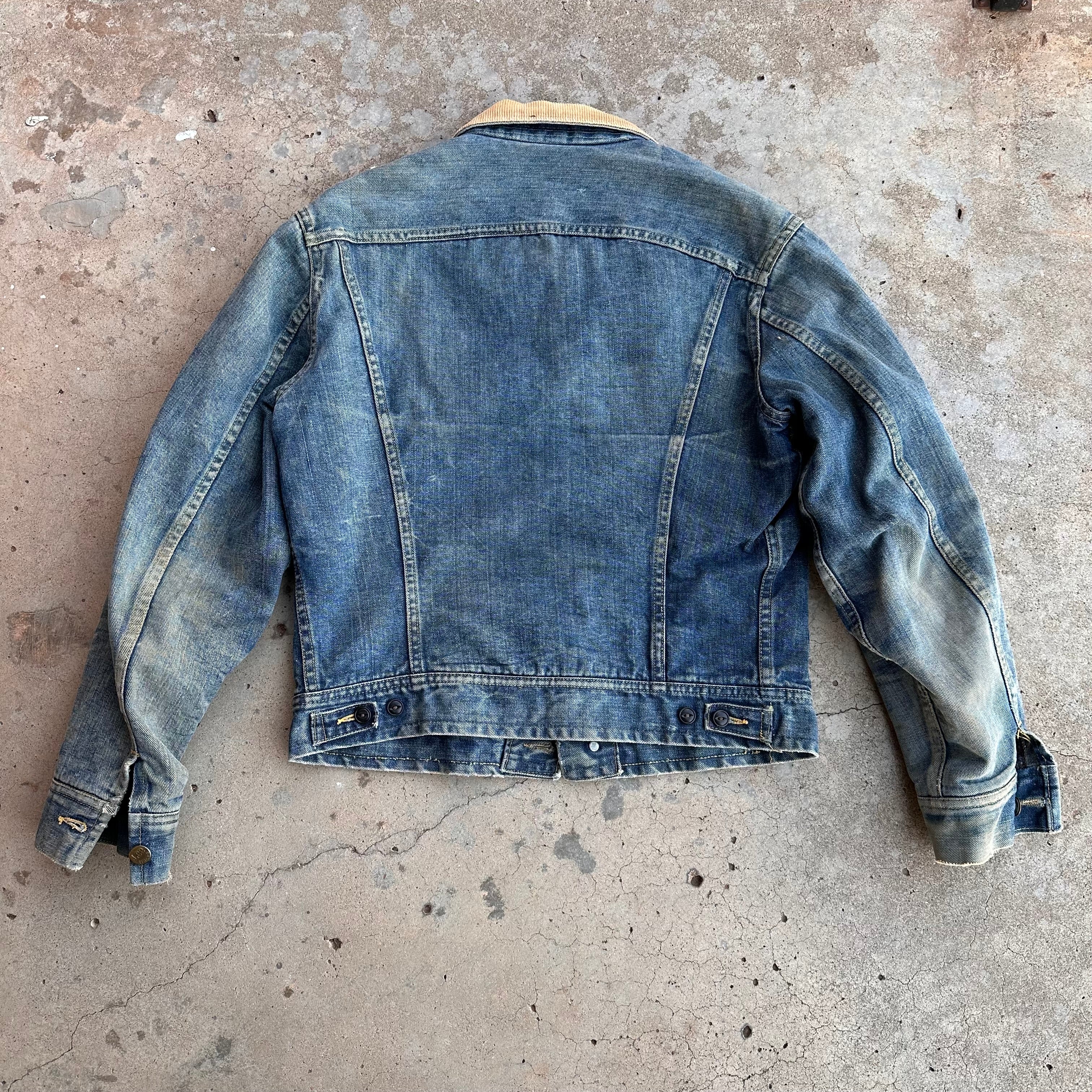 Early 1960's Lee Storm Rider Denim Jacket Size 38 – Little Chum
