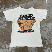 1970’s Solid Muscle Poured Concrete Walls T-Shirt S/M