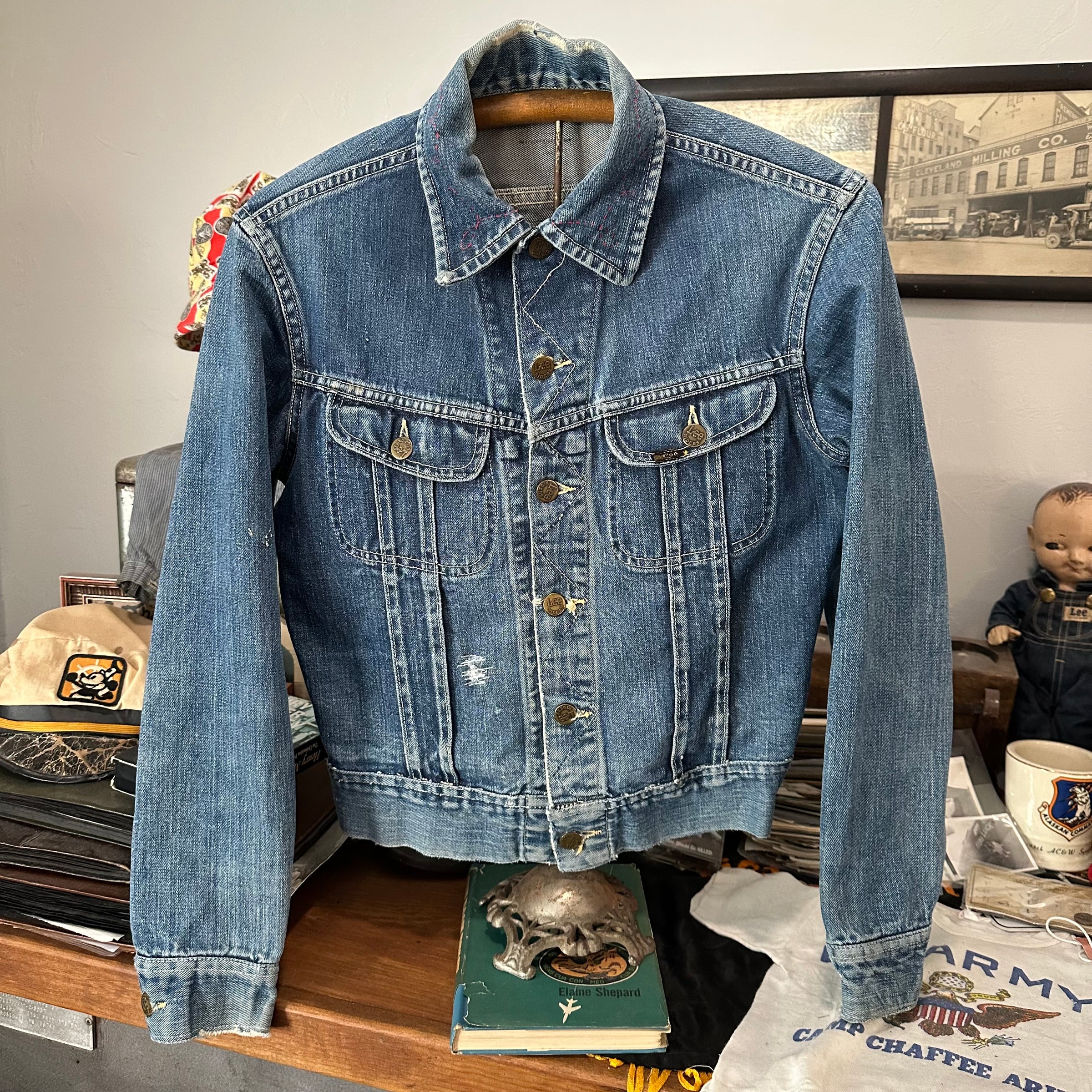 1960’s Lee 101J Denim Jacket 19” Chest