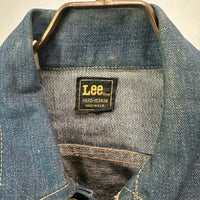 1970’s Deadstock/Mint Lee 101J Denim Jacket With Harley Davidson Patches
