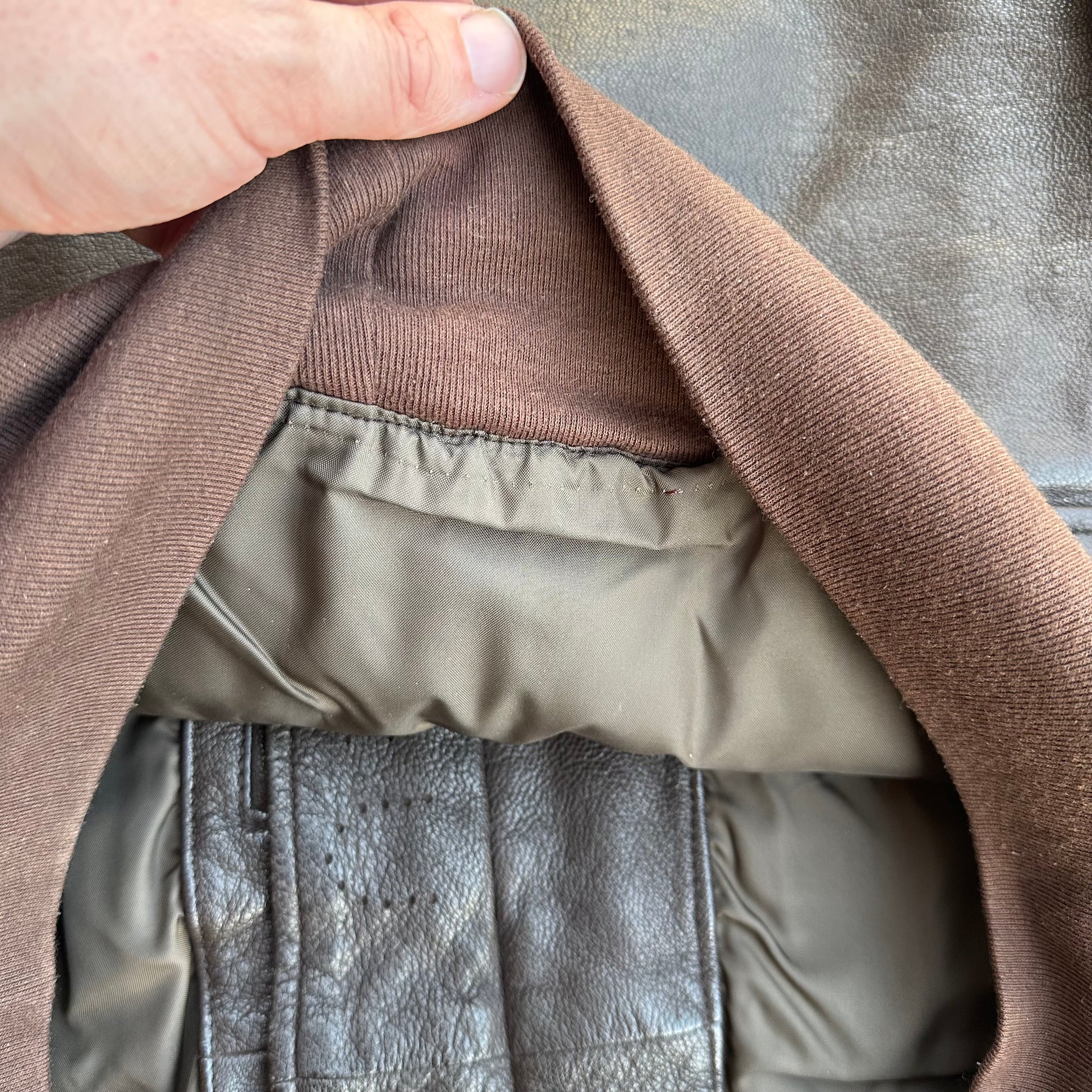 1960’s USN G-1 Leather Flight Jacket Size 40