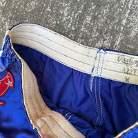 1960’s Rawlings Cardinal Patch Satin Athletic Shorts 23” - 35” Waist