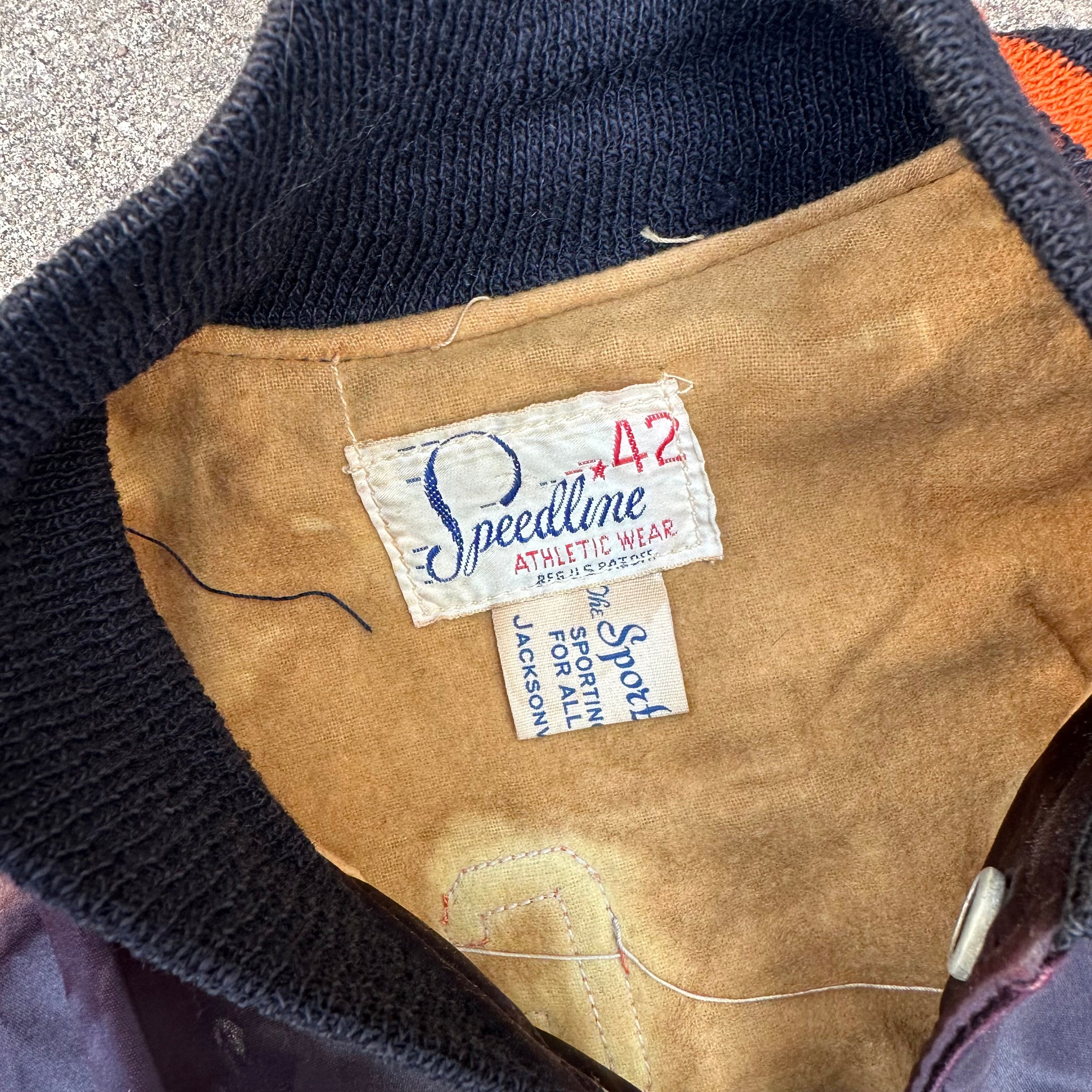 1950’s USN Sub Group 3 Satin Souvenir Jacket Size 42