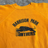 1970’s Harrison Park Panthers Raglan Crewneck Sweatshirt 23” Chest