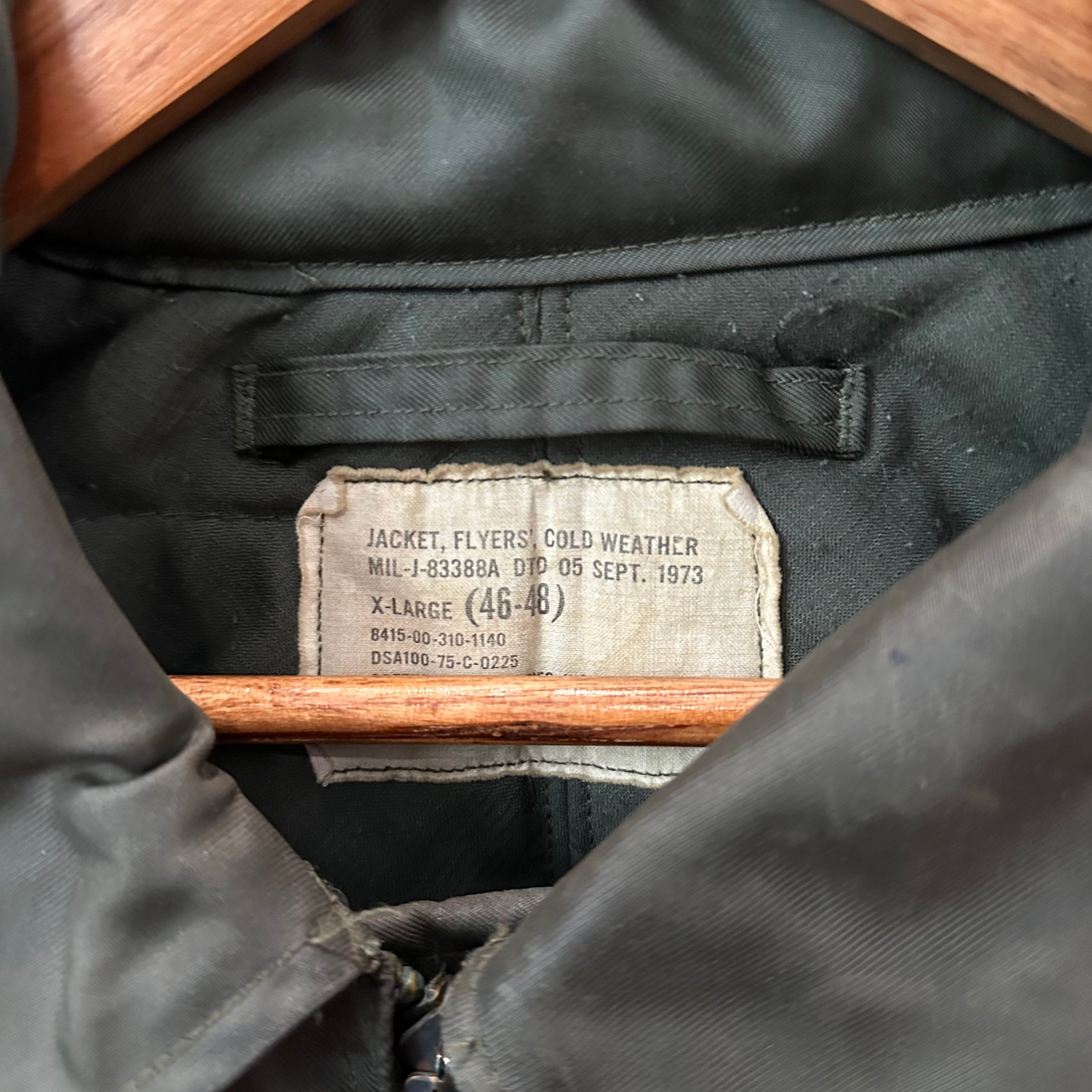 1970’s First Pattern CWU-45/P Flight Jacket XL