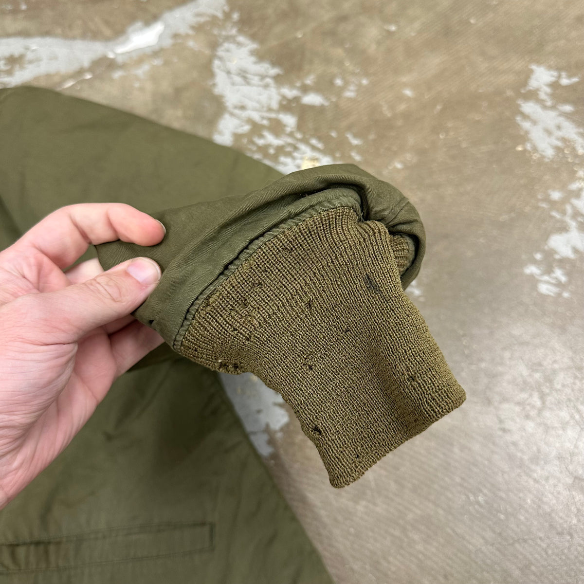 1940’s WWII M-43 Pile Liner Jacket Size 36