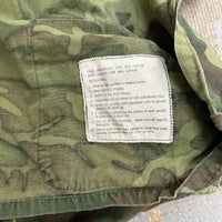 1960’s Vietnam War ERDL Camo Poplin Jungle Jacket Medium Regular