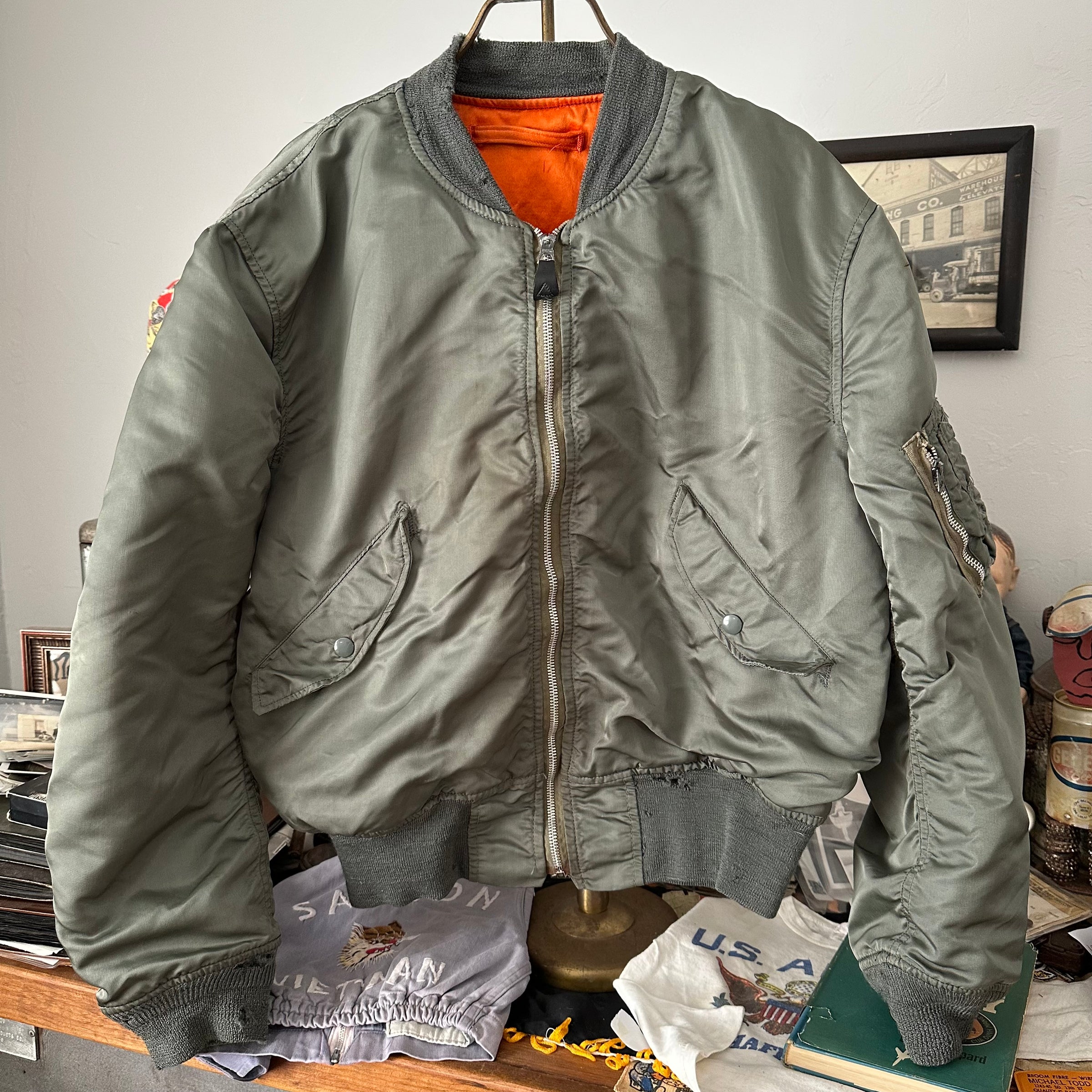 1970’s USAF L-2B Flight Jacket Large