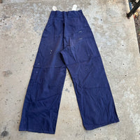 1930’s Anteme French Side Button Pants 23” Waist