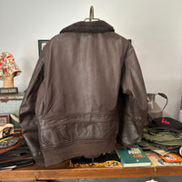 1960’s/70’s USN G-1 Leather Flight Jacket 22” Chest