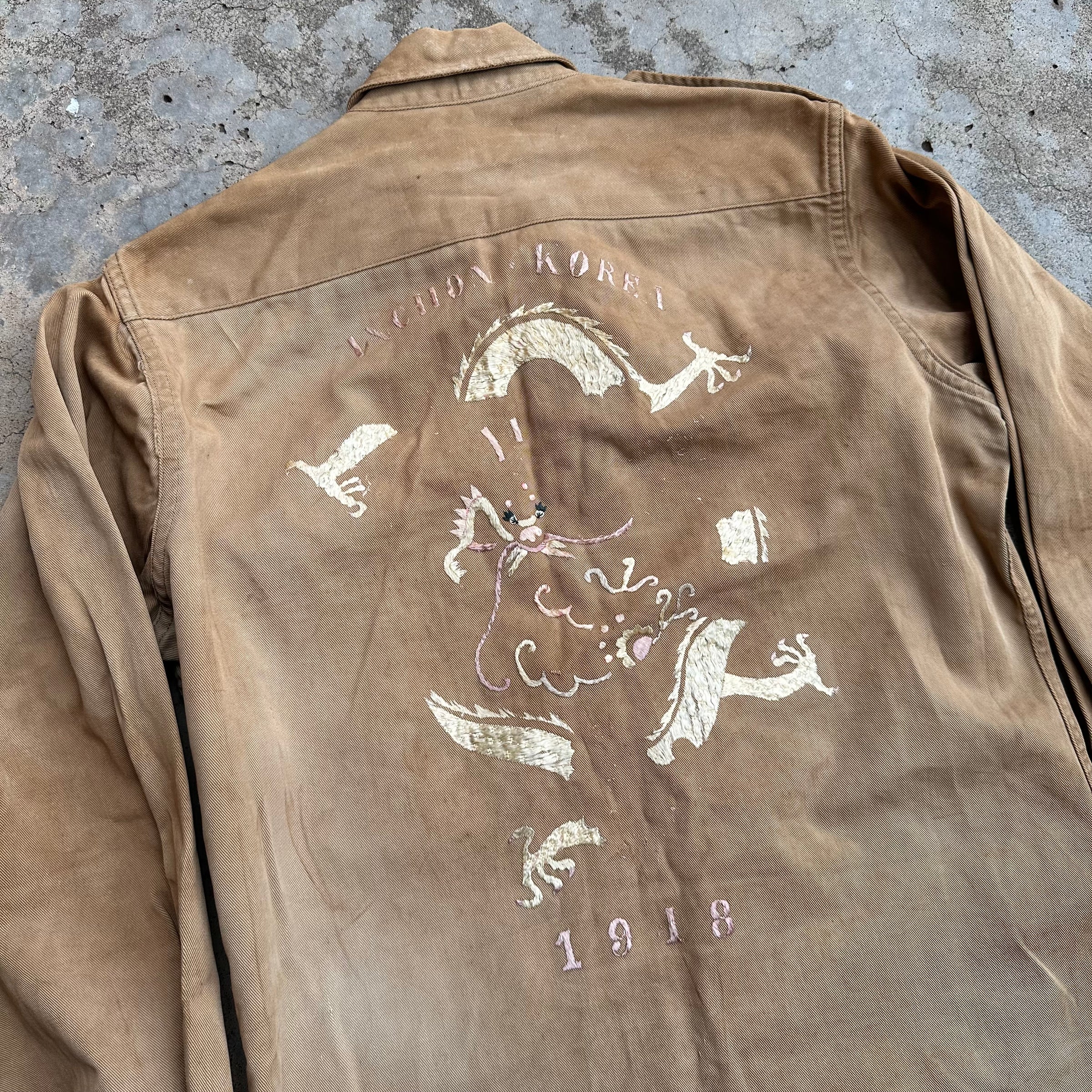 1940’s Khaki Military Souvenir Shirt