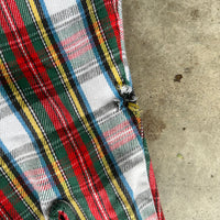 1980’s Five Brother Plaid Cotton Flannel Shirt XXL