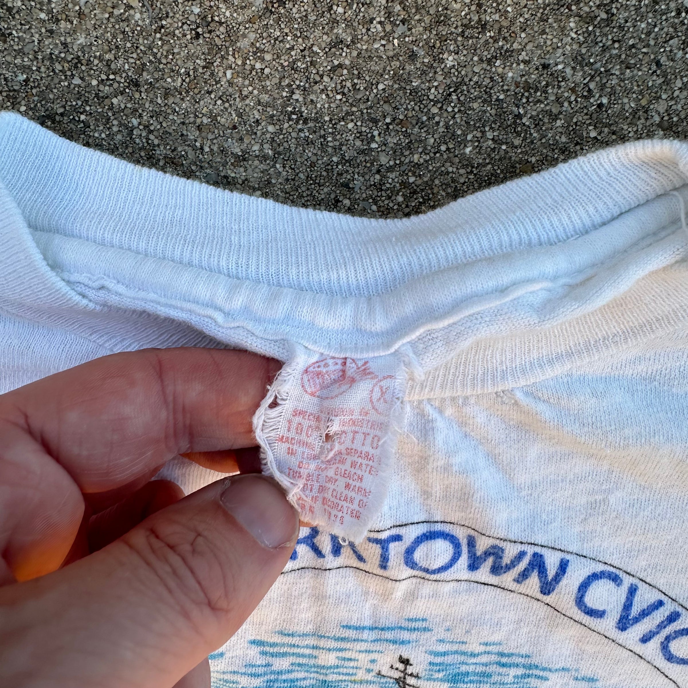 1960’s/70’s USS Yorktown Aircraft Carrier T-Shirt Small