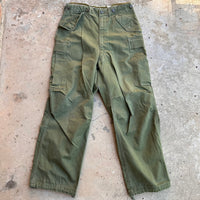 1950’s M-51 Shell Field Trousers 26” - 32” x 29”